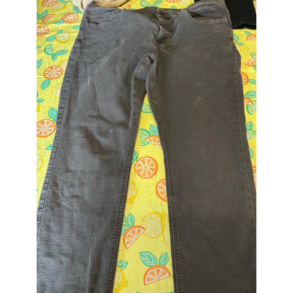 7‎ Diamonds Generation 5-Pocket Pants Mens 38 Charcoal Grey